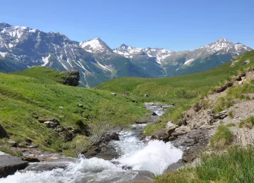paysage de montagne du Val d'Allos