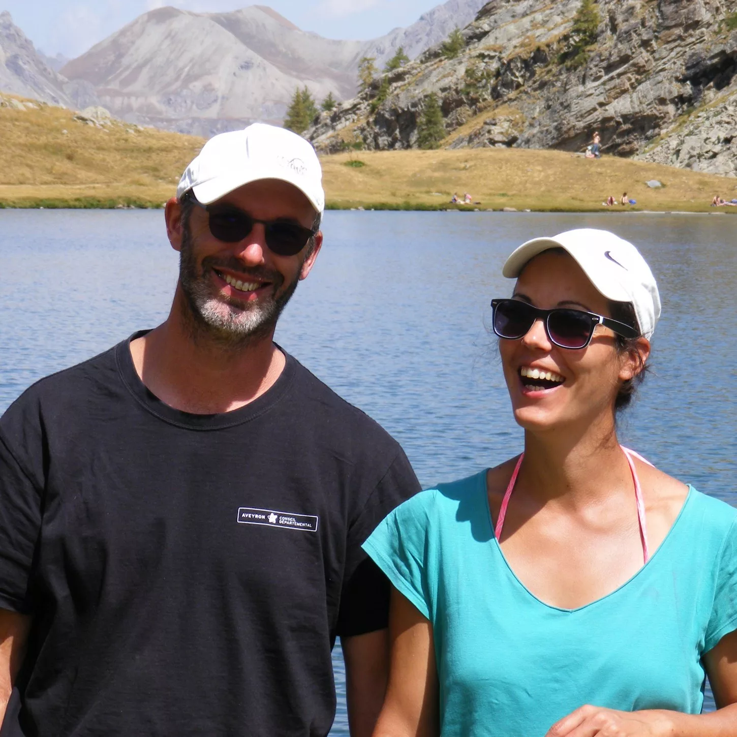 Magali et Yoann V. & leurs fils au Lauzanier