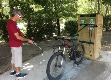 Stations-services pour vélos VTT de Digne-les-Bains