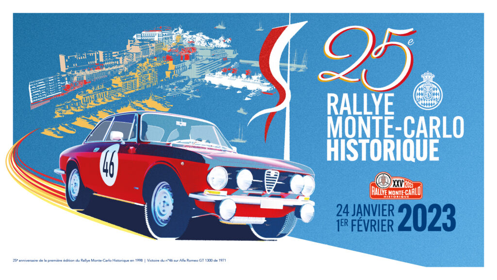 25ème Rallye Monte-Carlo Historique, du 24 janvier au 1er février 2023