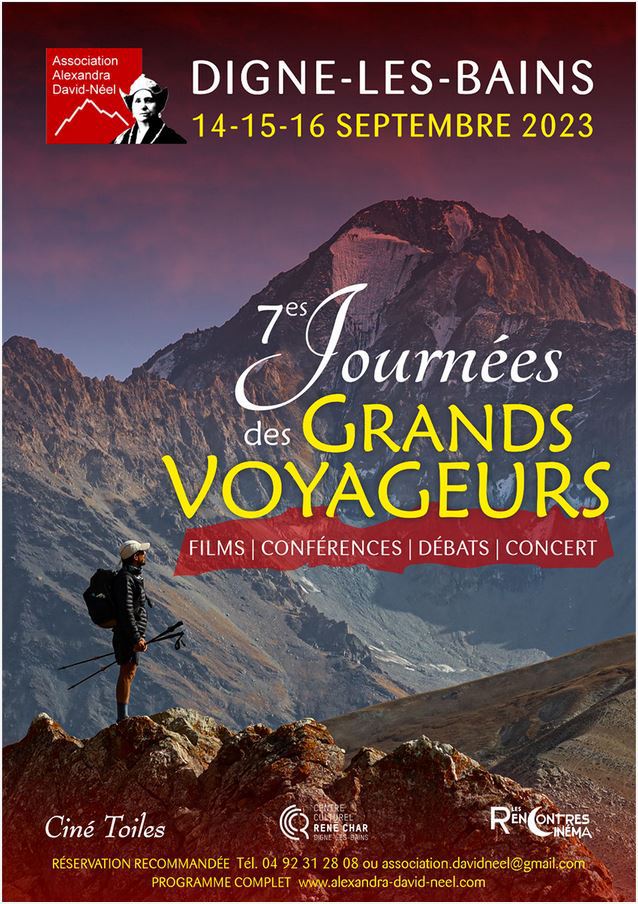 Journées des grands Voyageurs à Digne-les-Bains