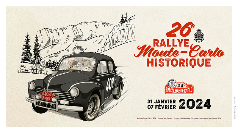 26ème Rallye Monte-Carlo Historique, du 31 janvier au 7 février 2024