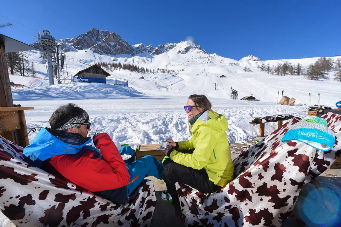 Station de ski Le Sauze, c'est aussi le hors ski !©AD04/Manu Molle