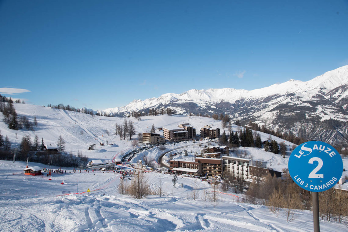 Vacances à la neige en Ubaye station de ski Le Sauze ©AD04-Luka Leroy