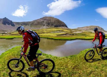 VTT Transverdon lacs de Lignin, Val d'Allos