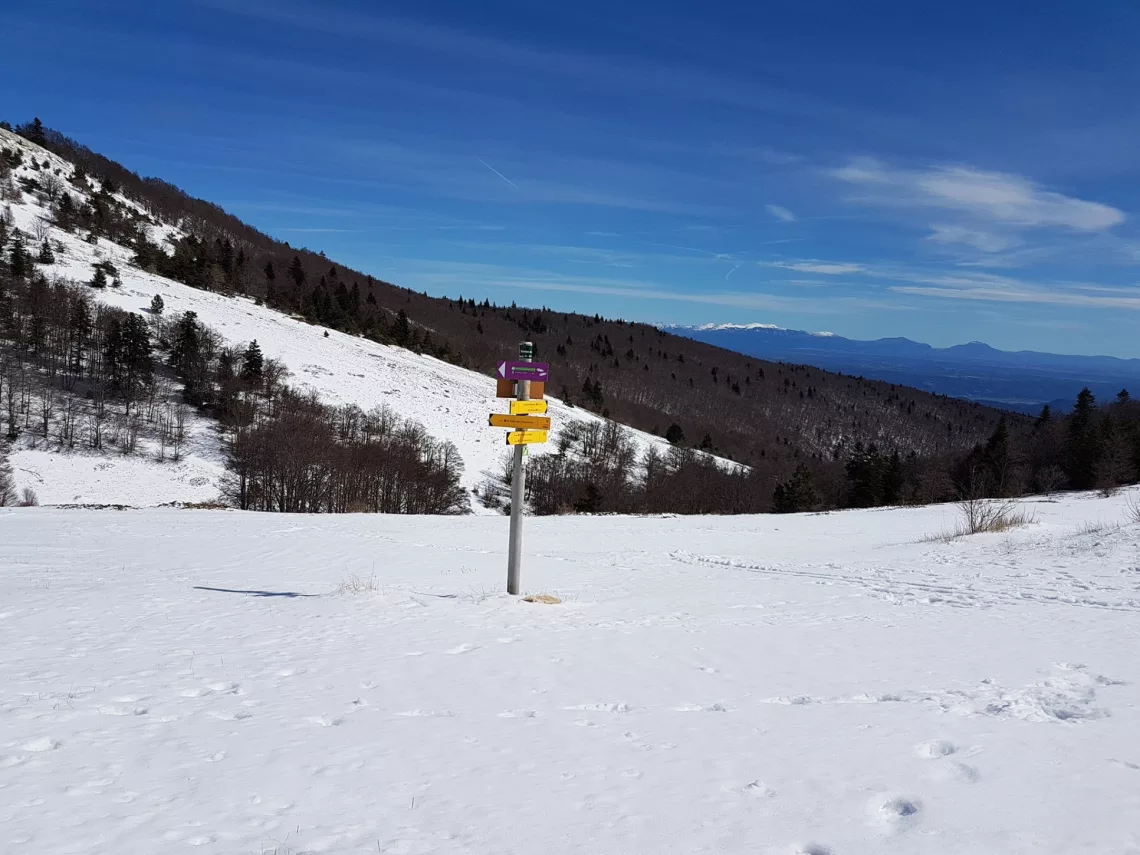 départ des randos raquettes ©OT Lure